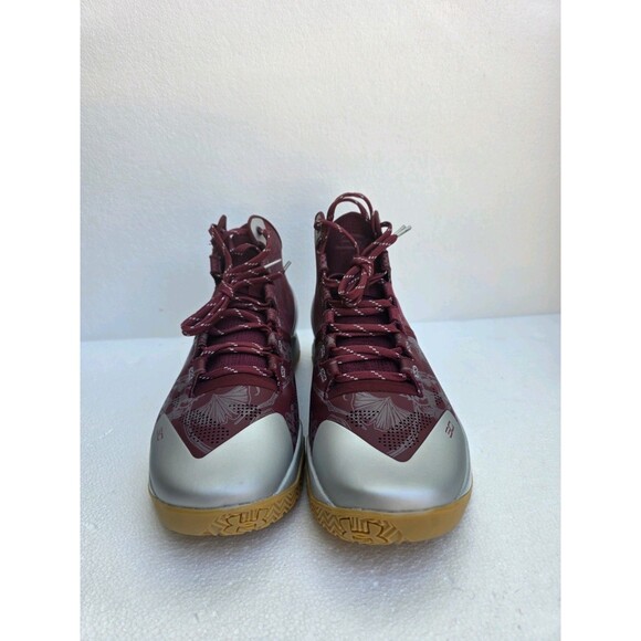 New Under Armour Curry 2 Retro UA Domaine Red Silver Gum 3026052-601 Men SZ 10.5 main image 12